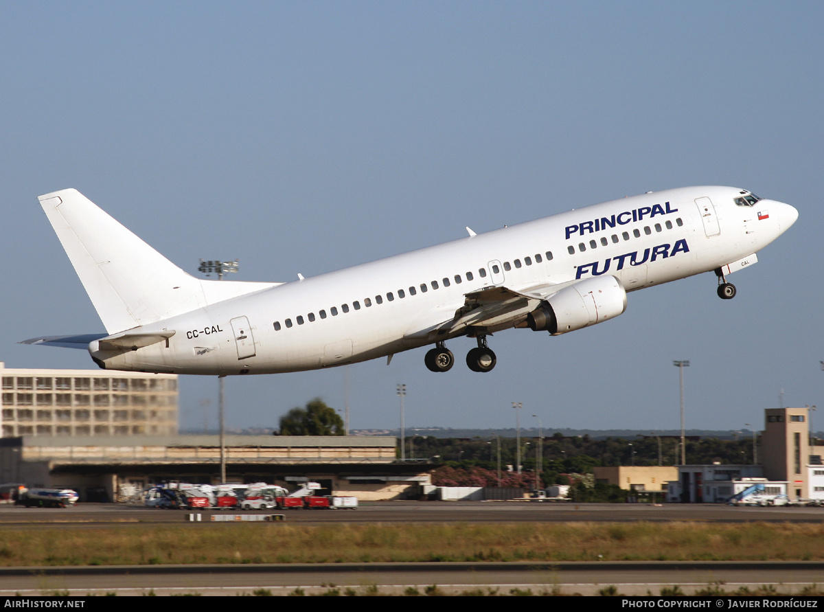 Aircraft Photo of CC-CAL | Boeing 737-33A | Aerolínea Principal | AirHistory.net #502386