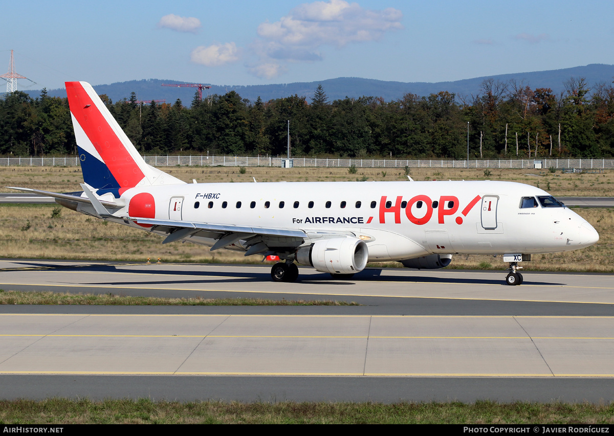 Aircraft Photo of F-HBXC | Embraer 170STD (ERJ-170-100STD) | Hop! | AirHistory.net #502389