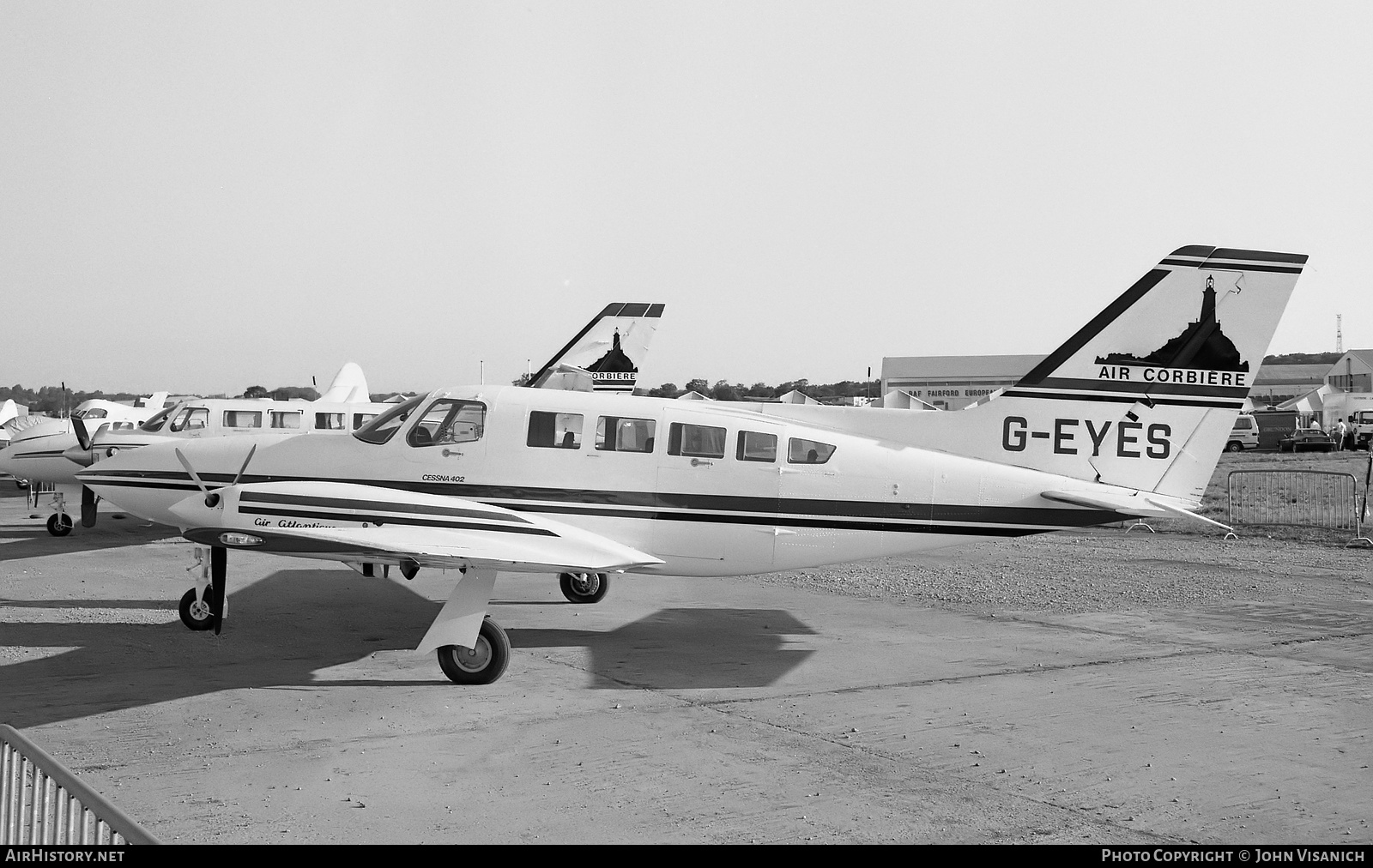 Aircraft Photo of G-EYES | Cessna 402C | Air Corbiere | AirHistory.net #502409