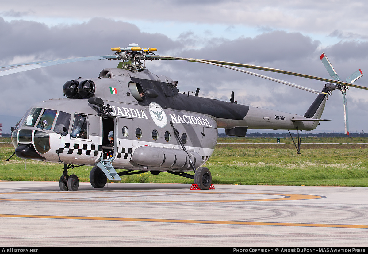 Aircraft Photo of GN-201 | Mil Mi-8MTV-1 | Mexico - Guardia Nacional | AirHistory.net #502414
