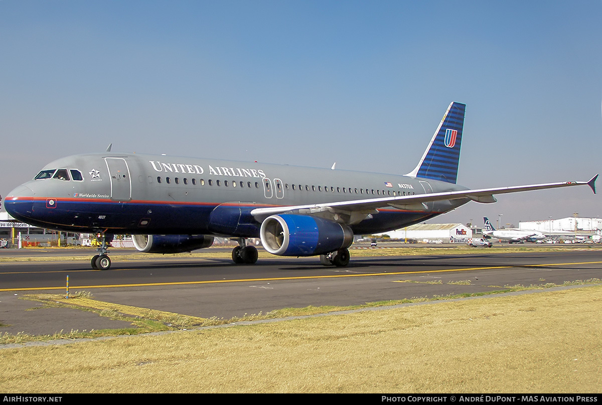 Aircraft Photo of N437UA | Airbus A320-232 | United Airlines | AirHistory.net #502415