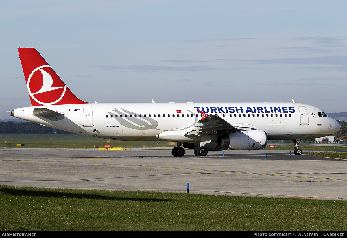 Aircraft Photo of TC-JPK | Airbus A320-232 | Turkish Airlines | AirHistory.net #502416