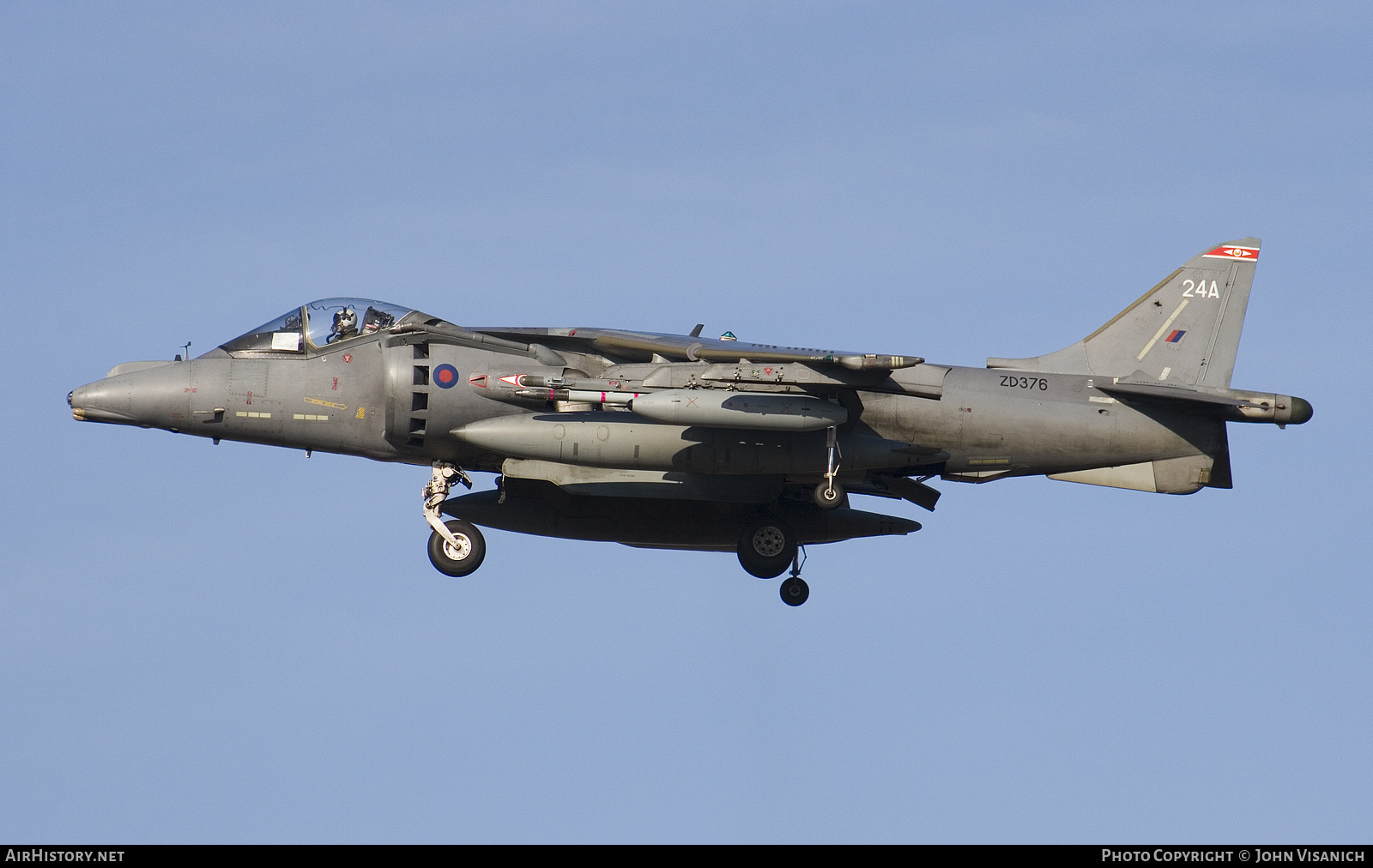 Aircraft Photo of ZD376 | British Aerospace Harrier GR7A | UK - Air Force | AirHistory.net #502418