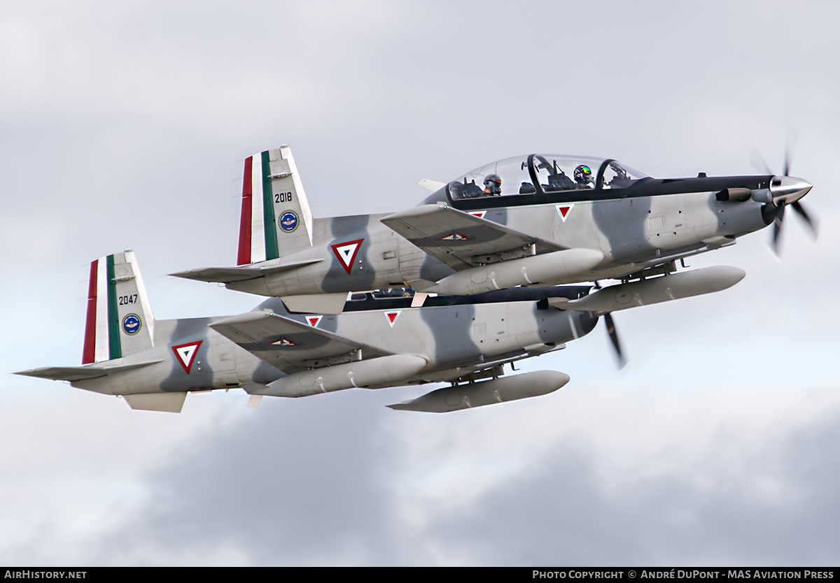 Aircraft Photo of 2018 | Raytheon T-6C Texan II | Mexico - Air Force | AirHistory.net #502422