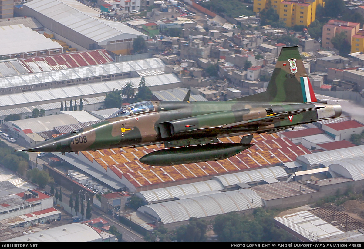 Aircraft Photo of 4508 | Northrop F-5E Tiger II | Mexico - Air Force | AirHistory.net #502424