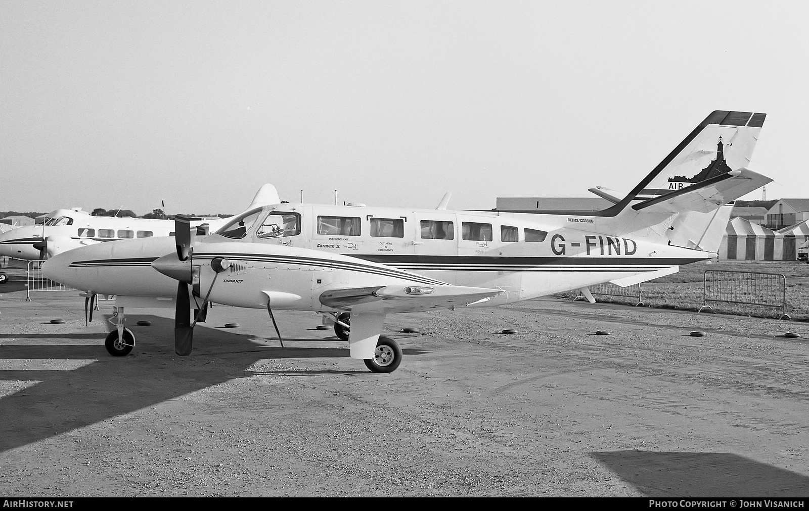 Aircraft Photo of G-FIND | Reims F406 Caravan II | Air Corbiere | AirHistory.net #502425