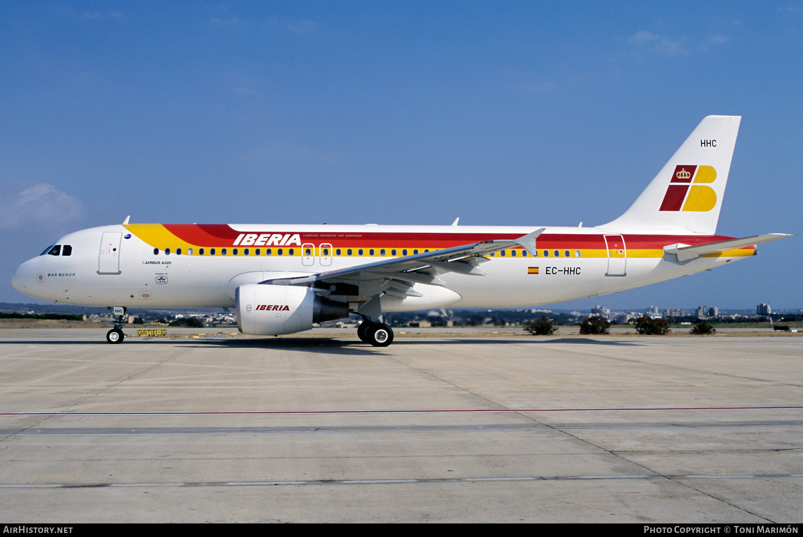 Aircraft Photo of EC-HHC | Airbus A320-214 | Iberia | AirHistory.net #502433