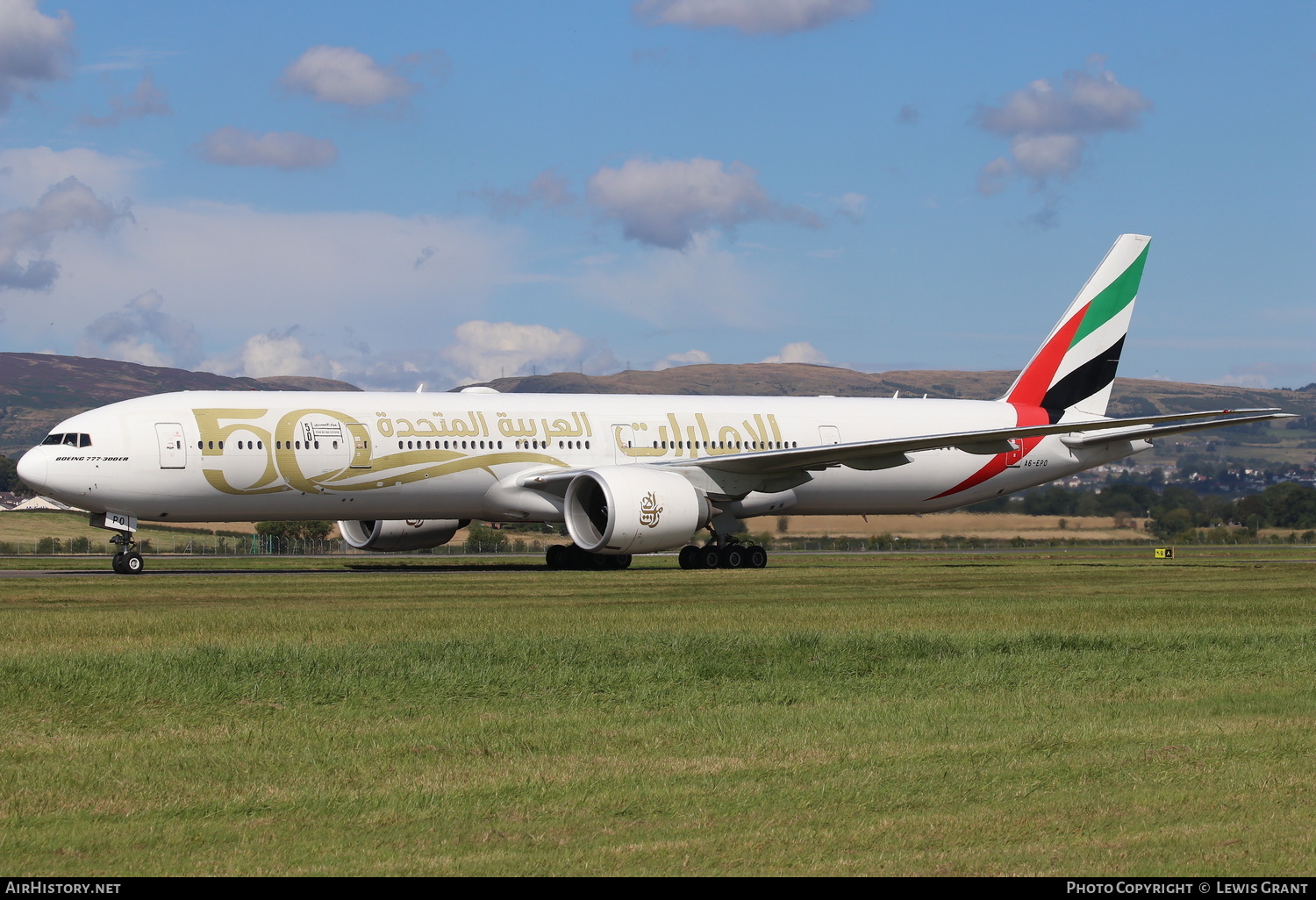 Aircraft Photo of A6-EPO | Boeing 777-31H/ER | Emirates | AirHistory.net #502437