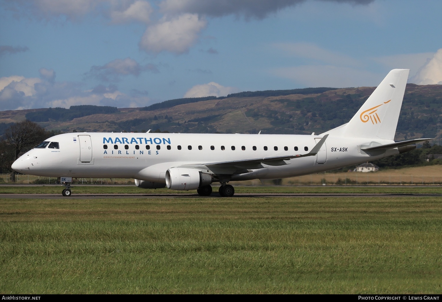 Aircraft Photo of SX-ASK | Embraer 175STD (ERJ-170-200STD) | Marathon Airlines | AirHistory.net #502443