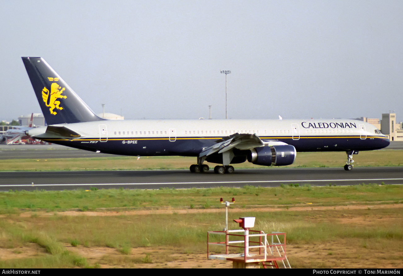 Aircraft Photo of G-BPEE | Boeing 757-236 | Caledonian Airways | AirHistory.net #502454