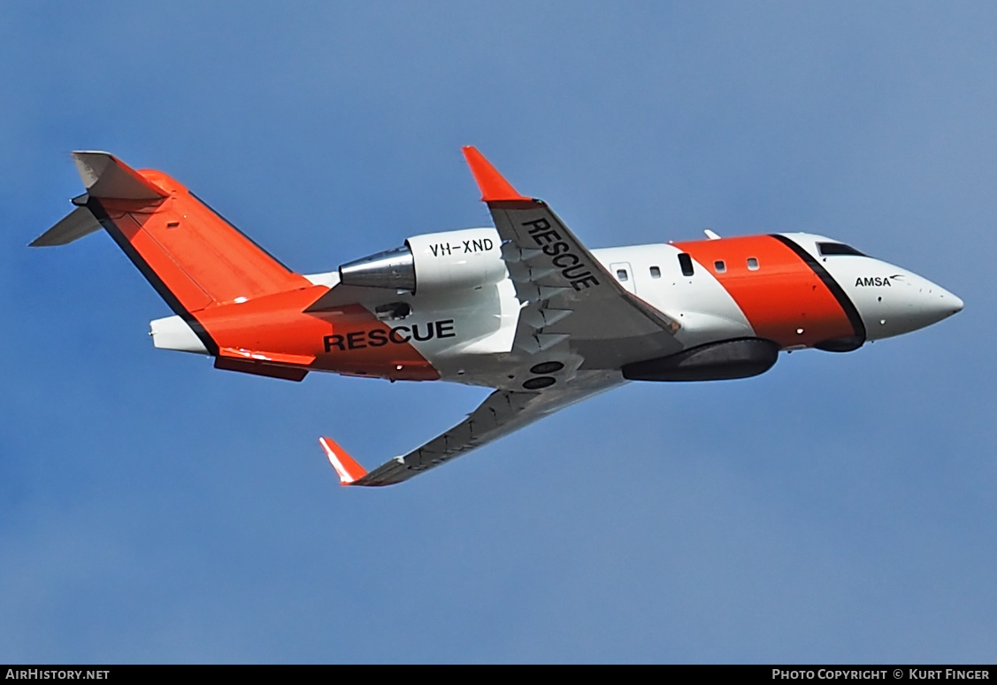 Aircraft Photo of VH-XND | Bombardier Challenger 604 (CL-600-2B16) | AMSA - Australian Maritime Safety Authority | AirHistory.net #502470