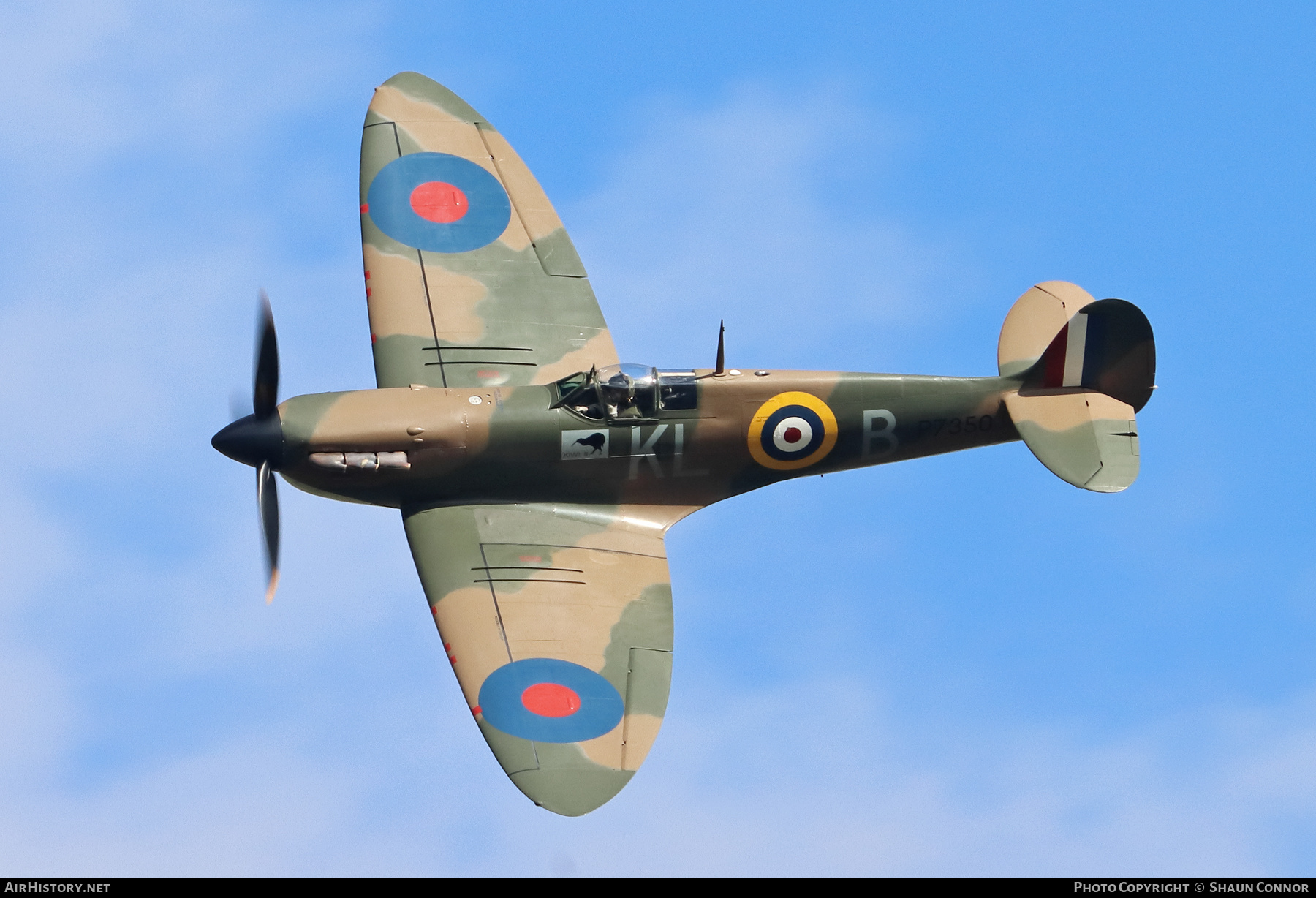 Aircraft Photo of P7350 | Supermarine 329 Spitfire Mk2A | UK - Air Force | AirHistory.net #502472