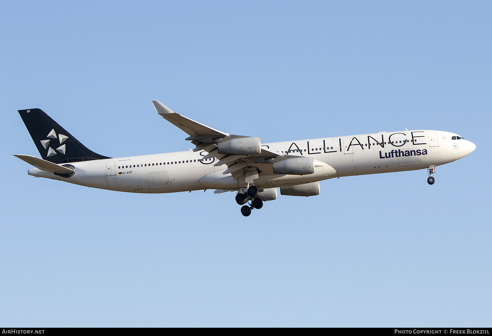 Aircraft Photo of D-AIGP | Airbus A340-313 | Lufthansa | AirHistory.net #502487