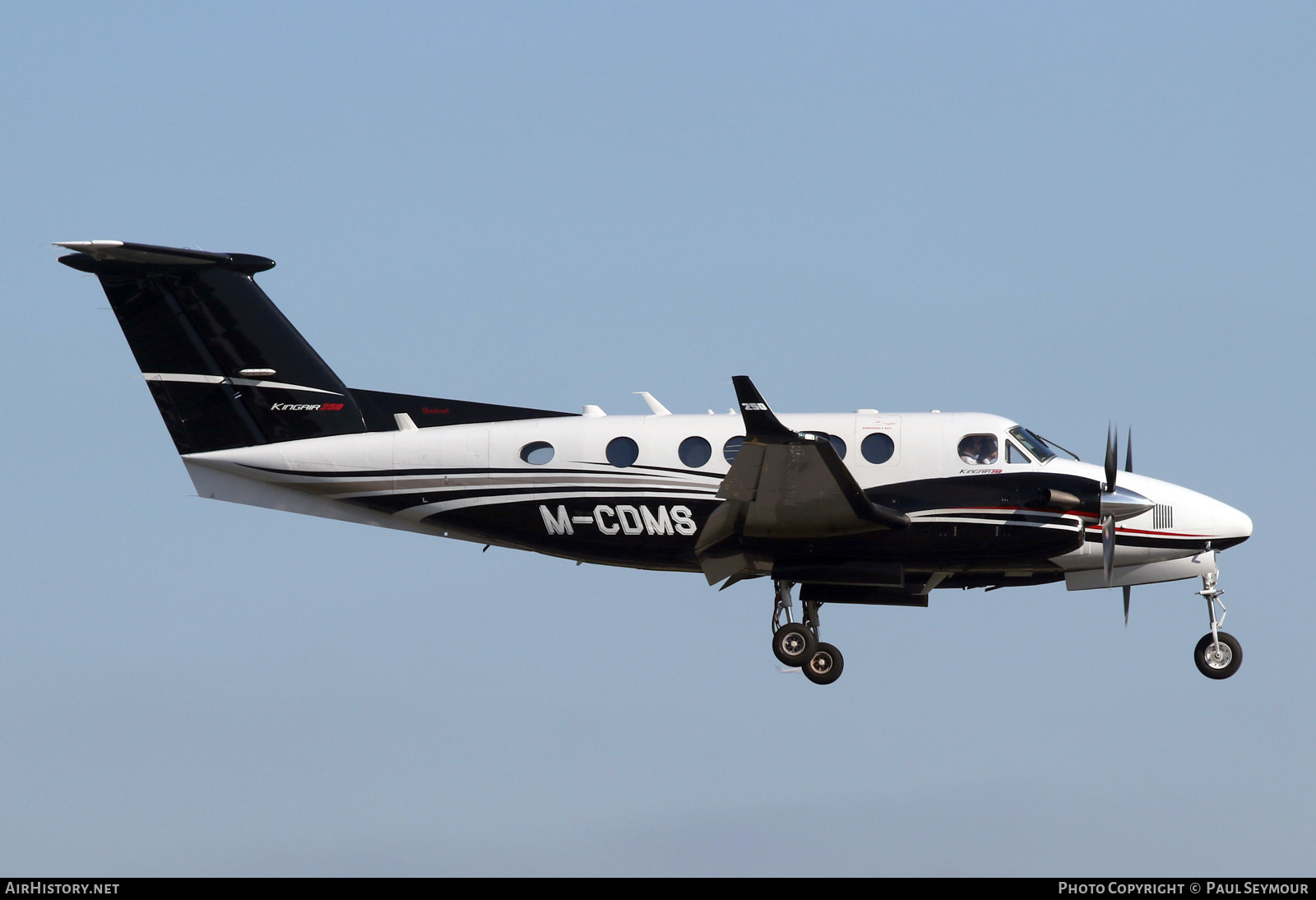 Aircraft Photo of M-CDMS | Beechcraft 250 King Air (200GT) | AirHistory.net #502489