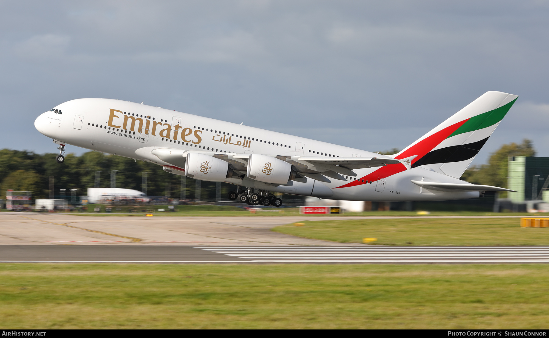 Aircraft Photo of A6-EEI | Airbus A380-861 | Emirates | AirHistory.net #502501