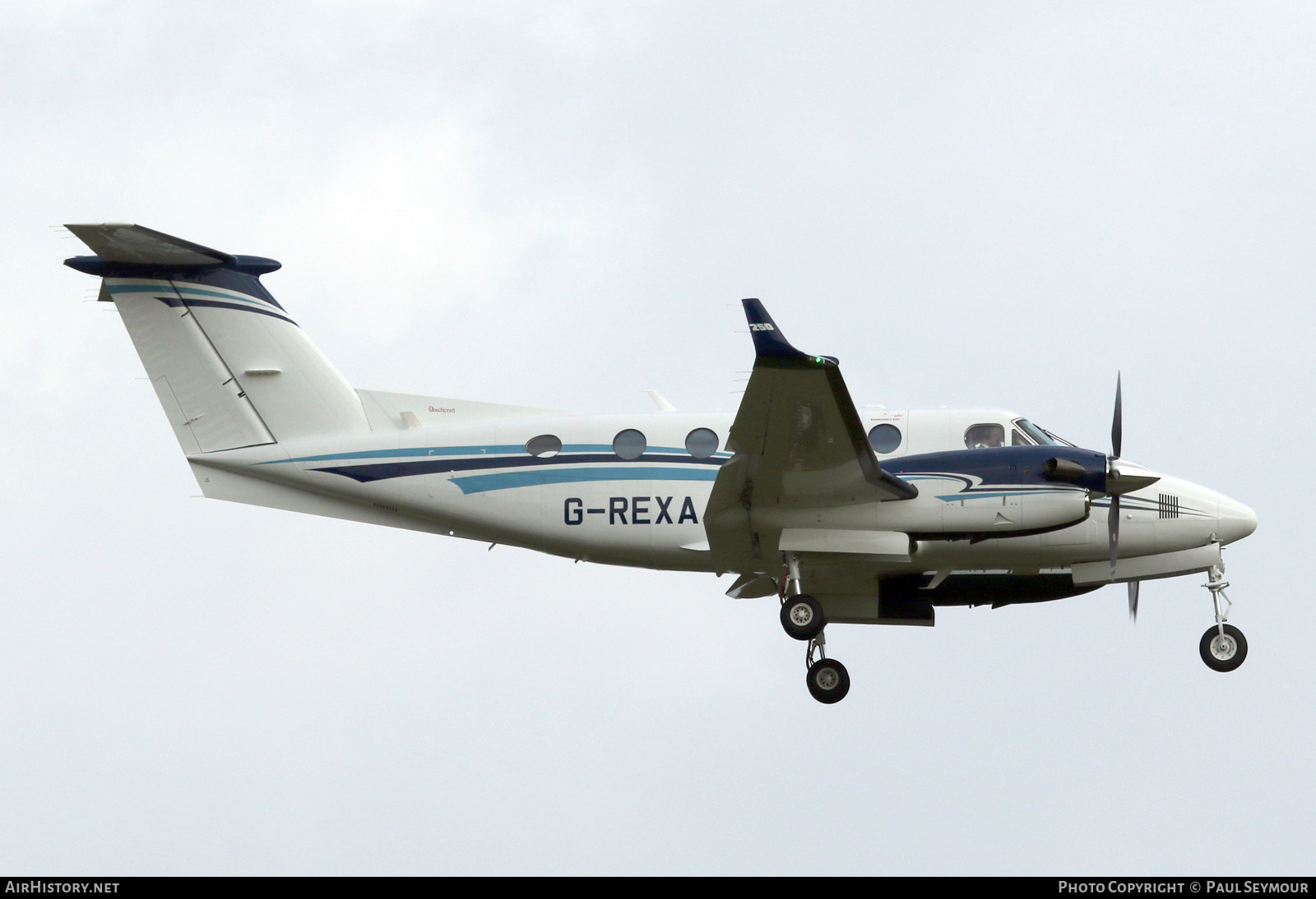Aircraft Photo of G-REXA | Beechcraft 250 King Air (200GT) | AirHistory.net #502506