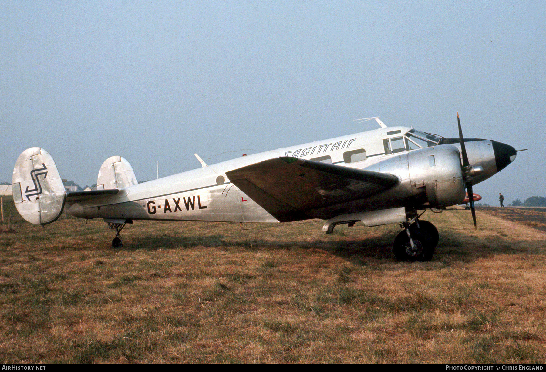 Aircraft Photo of G-AXWL | Beech D18S | Sagittair | AirHistory.net #502507