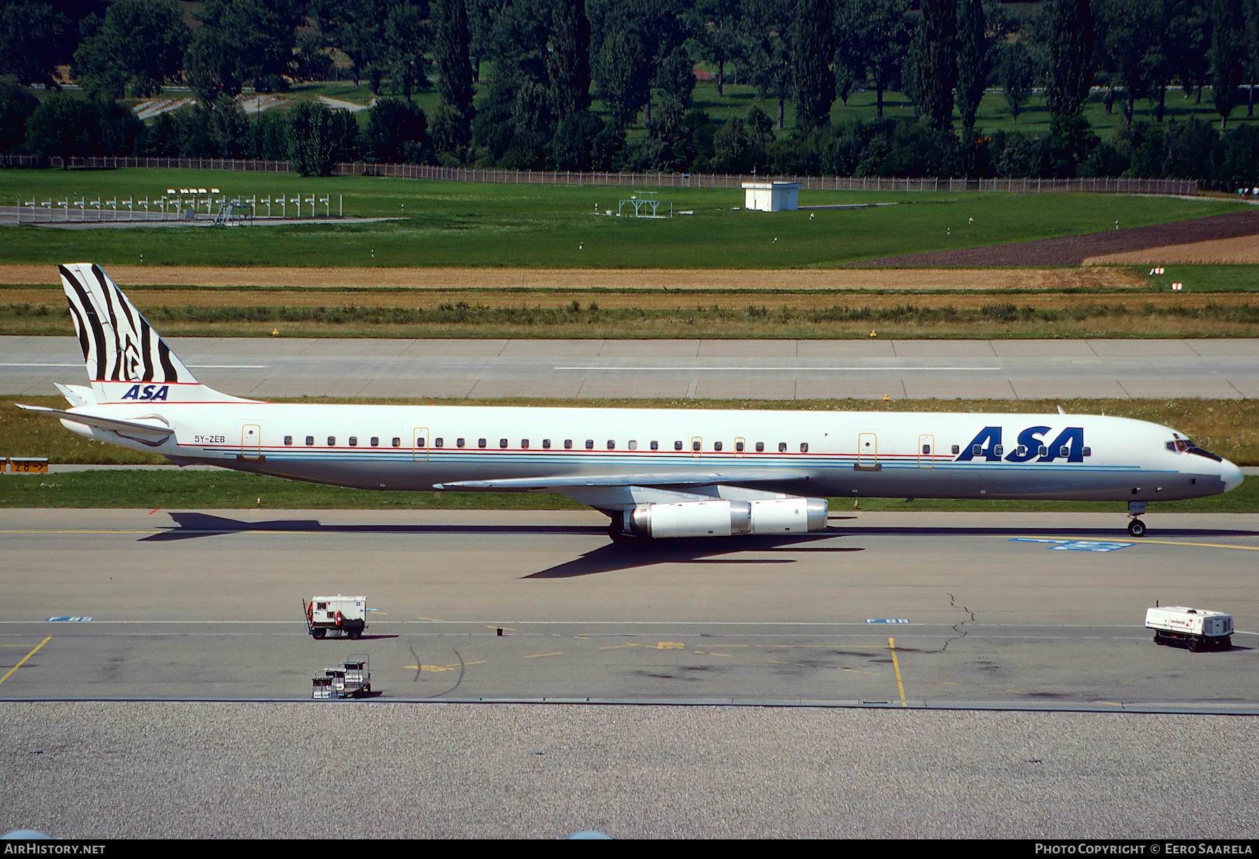 Aircraft Photo of 5Y-ZEB | McDonnell Douglas DC-8-63 | African Safari Airways - ASA | AirHistory.net #502518