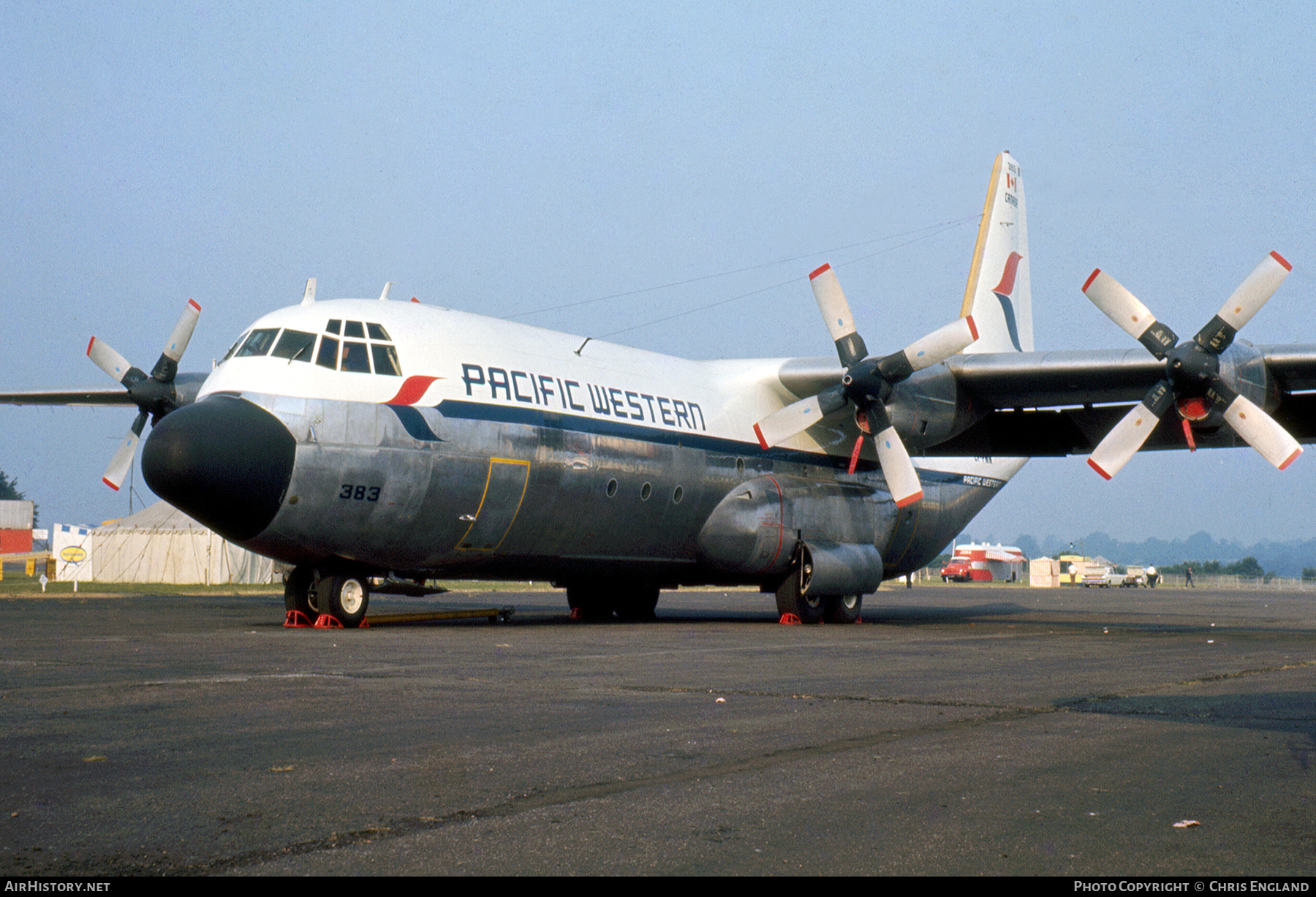 Aircraft Photo of CF-PWN | Lockheed L-100 Hercules (382B) | Pacific Western Airlines | AirHistory.net #502545