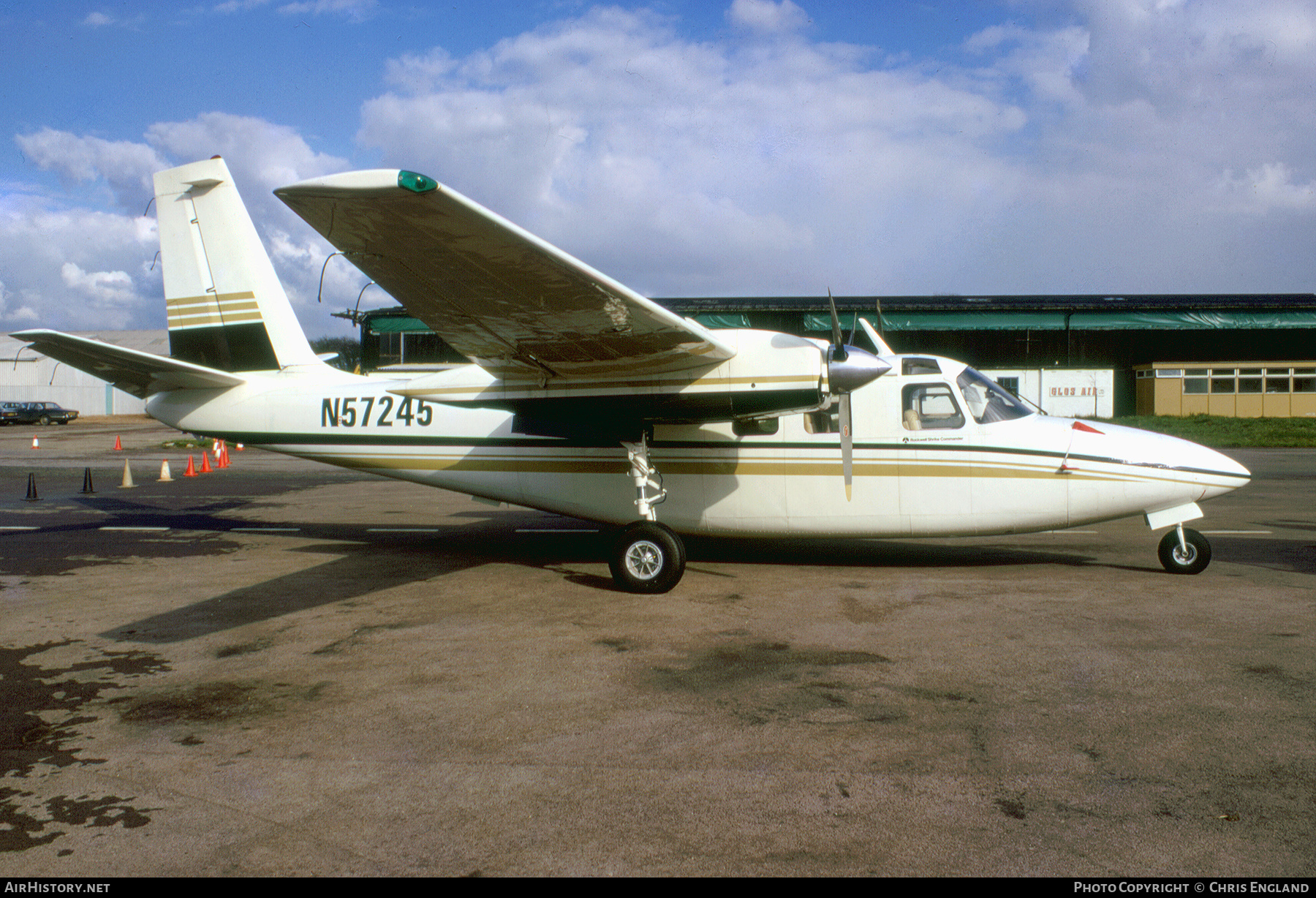 Aircraft Photo of N57245 | Rockwell 500S Shrike Commander | AirHistory.net #502547