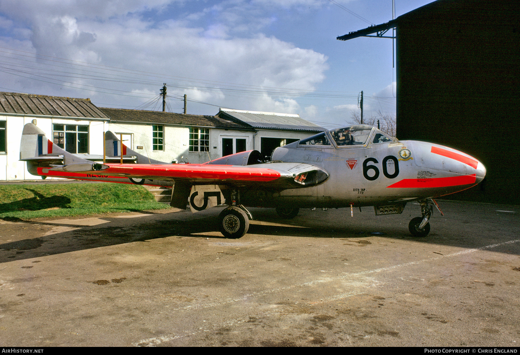 Aircraft Photo of WZ515 | De Havilland D.H. 115 Vampire T11 | UK - Air Force | AirHistory.net #502560