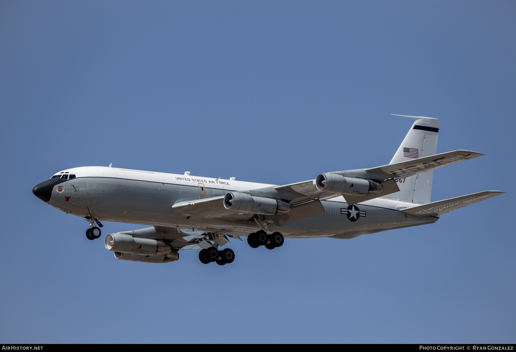 Aircraft Photo of 61-2667 / AF61-667 | Boeing WC-135W | USA - Air Force | AirHistory.net #502584