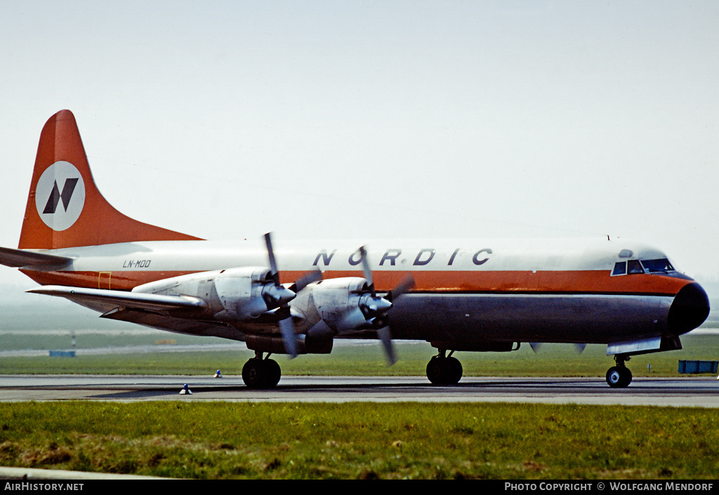 Aircraft Photo of LN-MOD | Lockheed L-188A Electra | Nordic Air | AirHistory.net #502586