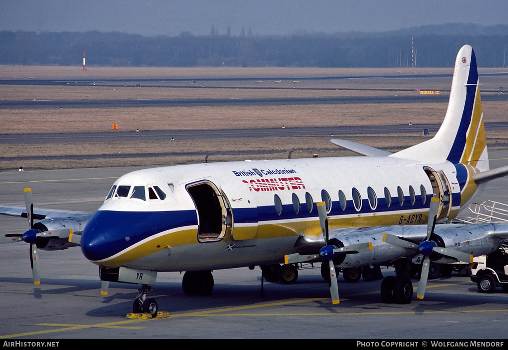 Aircraft Photo of G-AOYR | Vickers 806 Viscount | British Caledonian Commuter | AirHistory.net #502593