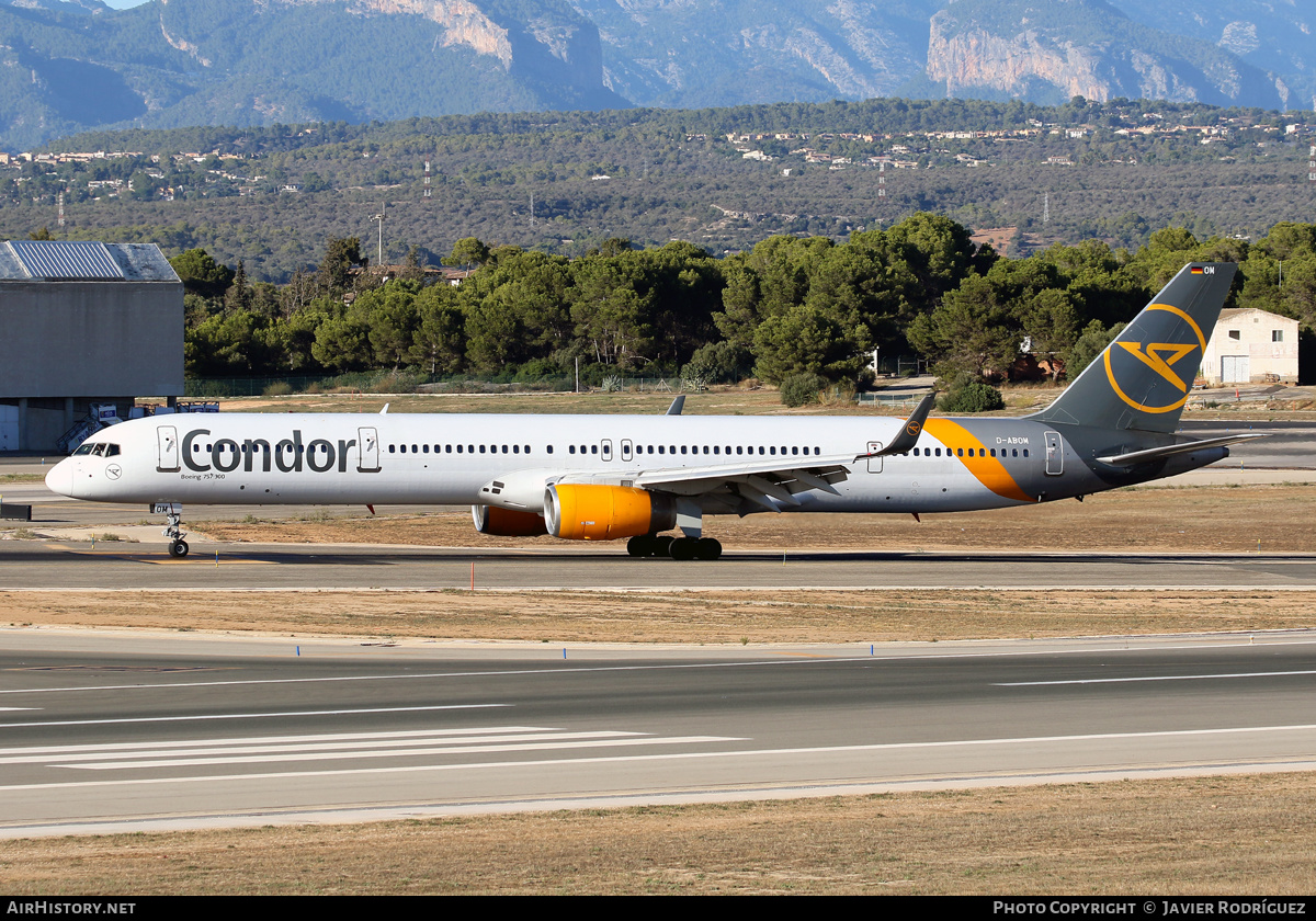 Aircraft Photo of D-ABOM | Boeing 757-330 | Condor Flugdienst | AirHistory.net #502605