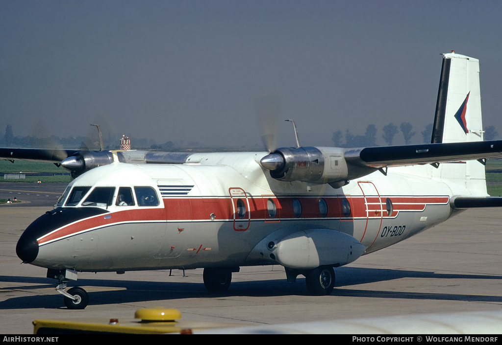 Aircraft Photo of OY-BDD | Nord 262A-15 | Cimber Air | AirHistory.net #502609