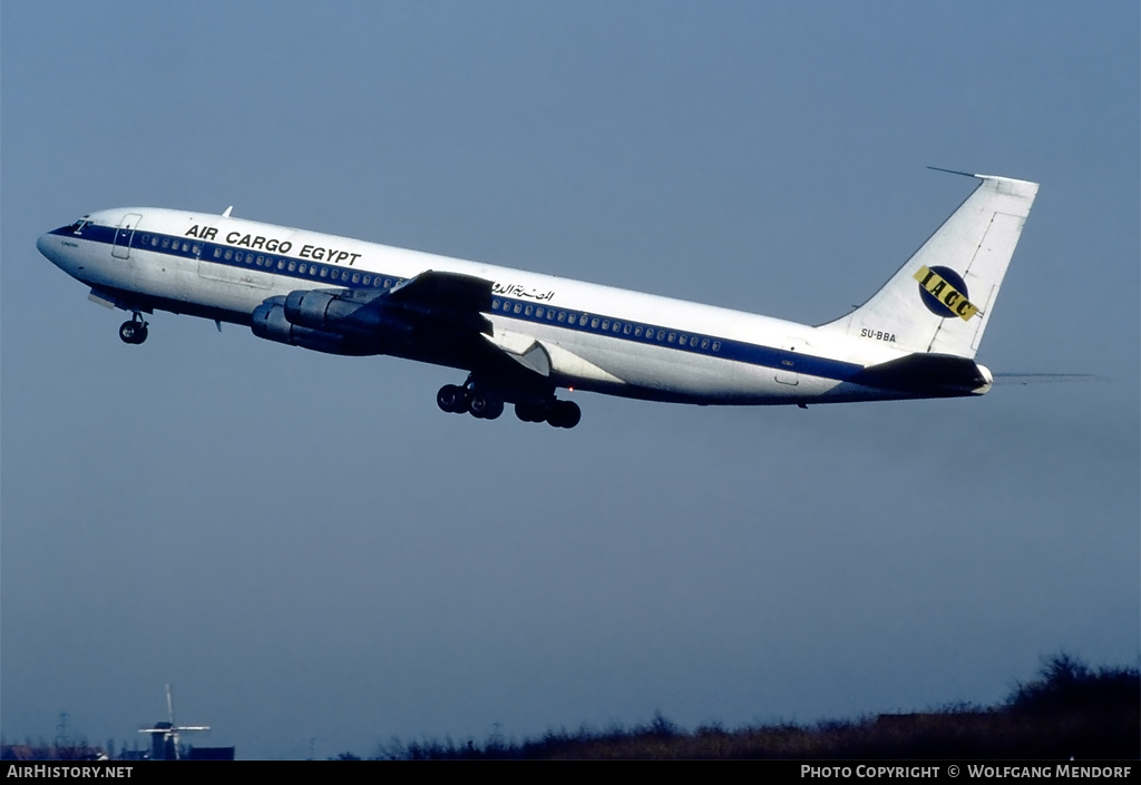 Aircraft Photo of SU-BBA | Boeing 707-338C | Air Cargo Egypt | AirHistory.net #502610