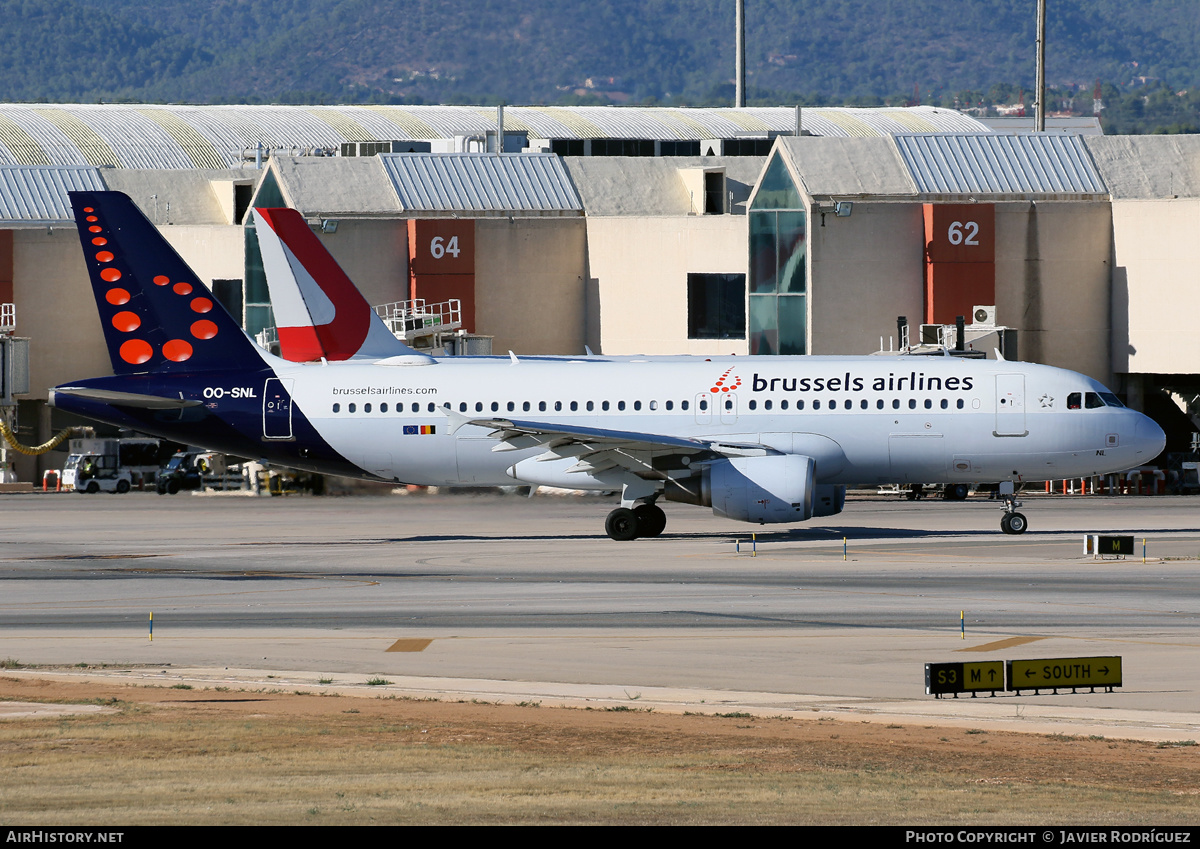 Aircraft Photo of OO-SNL | Airbus A320-214 | Brussels Airlines | AirHistory.net #502619