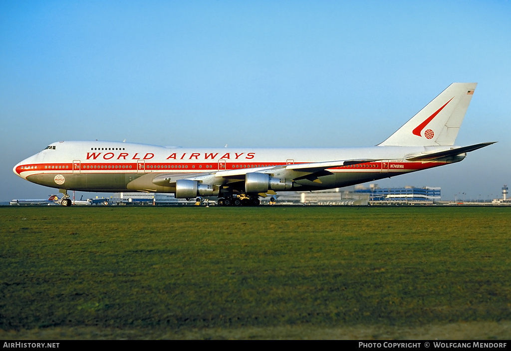 Aircraft Photo of N748WA | Boeing 747-273C | World Airways | AirHistory.net #502626