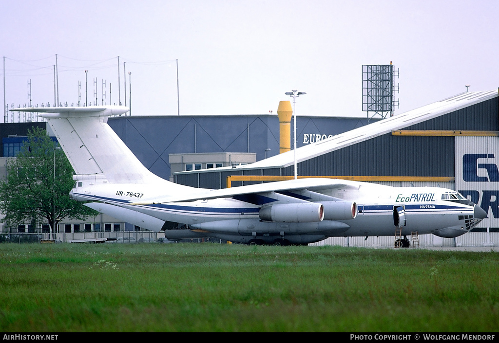 Aircraft Photo of UR-76437 | Ilyushin Il-76MD | Eco Patrol | AirHistory.net #502628