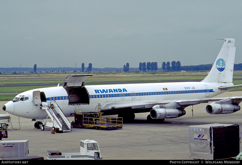 Aircraft Photo of 9XR-JA | Boeing 707-328C | Air Rwanda | AirHistory.net #502629