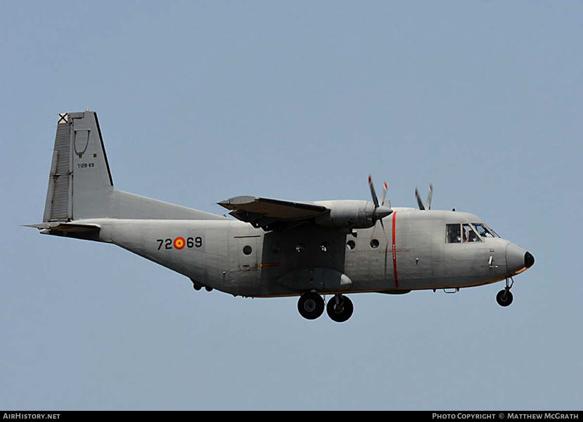 Aircraft Photo of T.12B-69 | CASA C-212-100 Aviocar | Spain - Air Force | AirHistory.net #502638