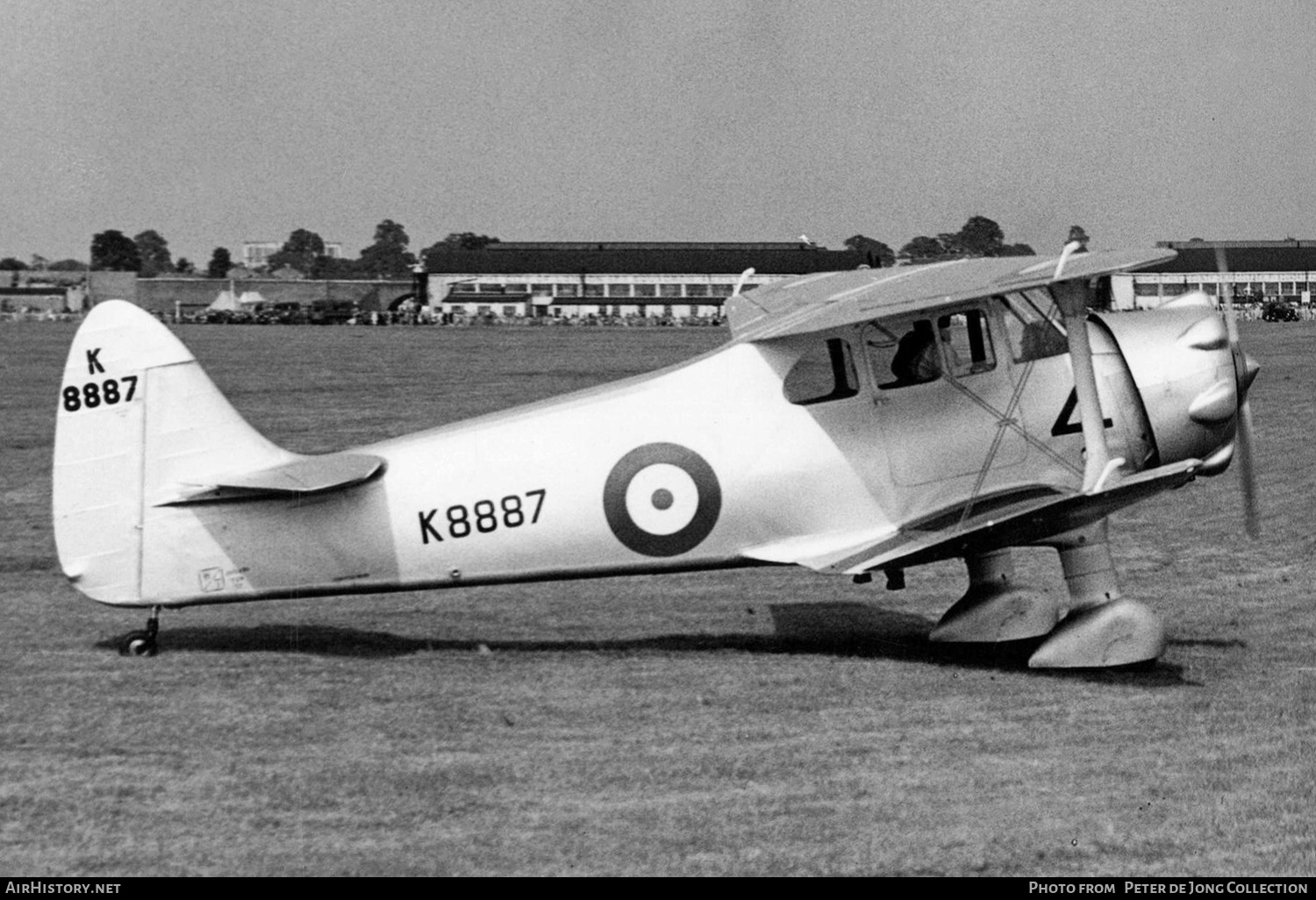 Aircraft Photo of K8887 | Airspeed AS.30 Queen Wasp | UK - Air Force | AirHistory.net #502639