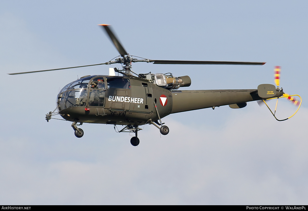 Aircraft Photo of 3E-KN | Aerospatiale SA-316B Alouette III | Austria - Air Force | AirHistory.net #502681