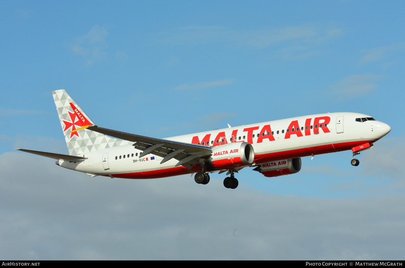 Aircraft Photo of 9H-VUC | Boeing 737-8200 Max 200 | Malta Air | AirHistory.net #502686