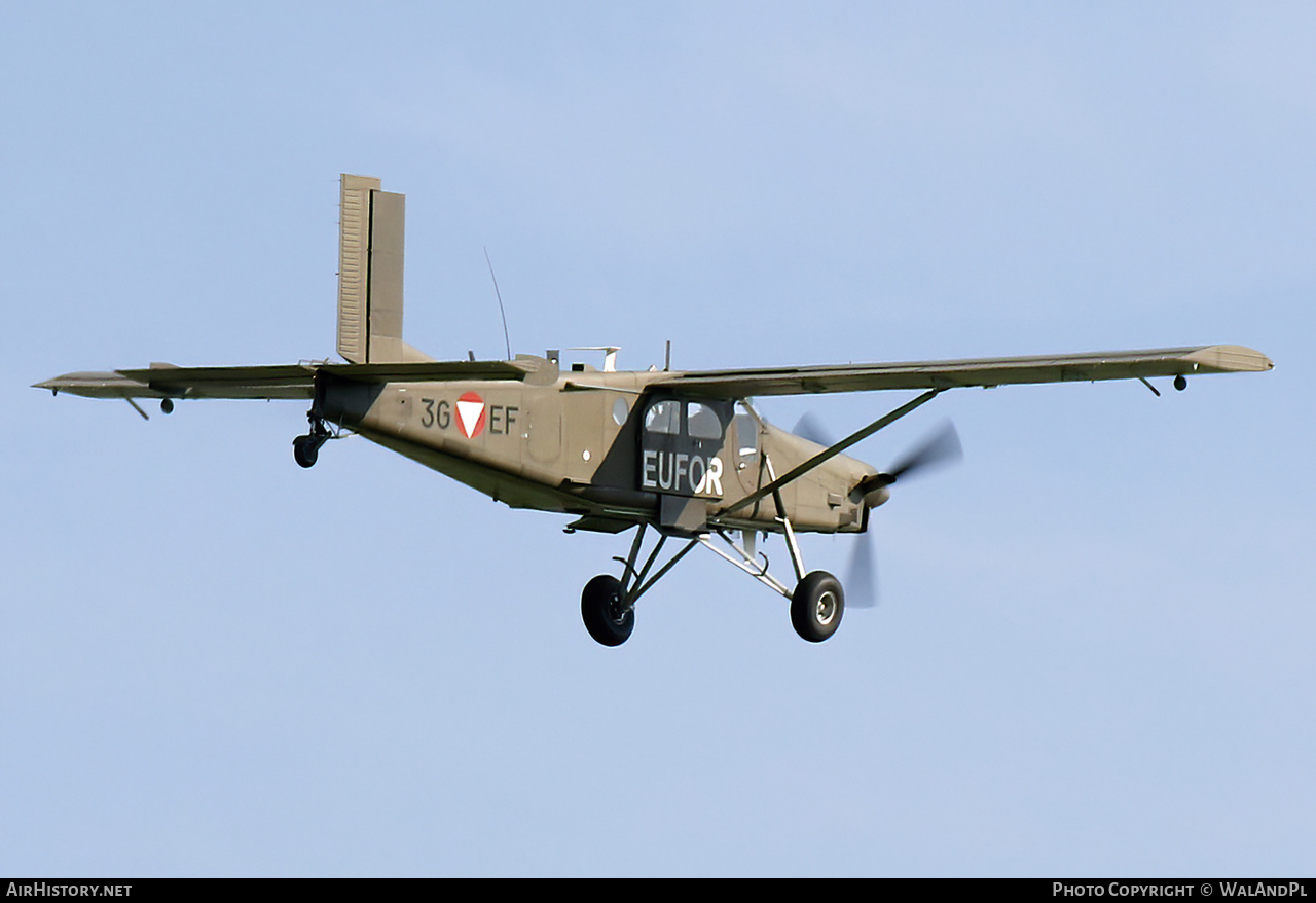 Aircraft Photo of 3G-EF | Pilatus PC-6/B2-H2 Turbo Porter | Austria - Air Force | AirHistory.net #502694