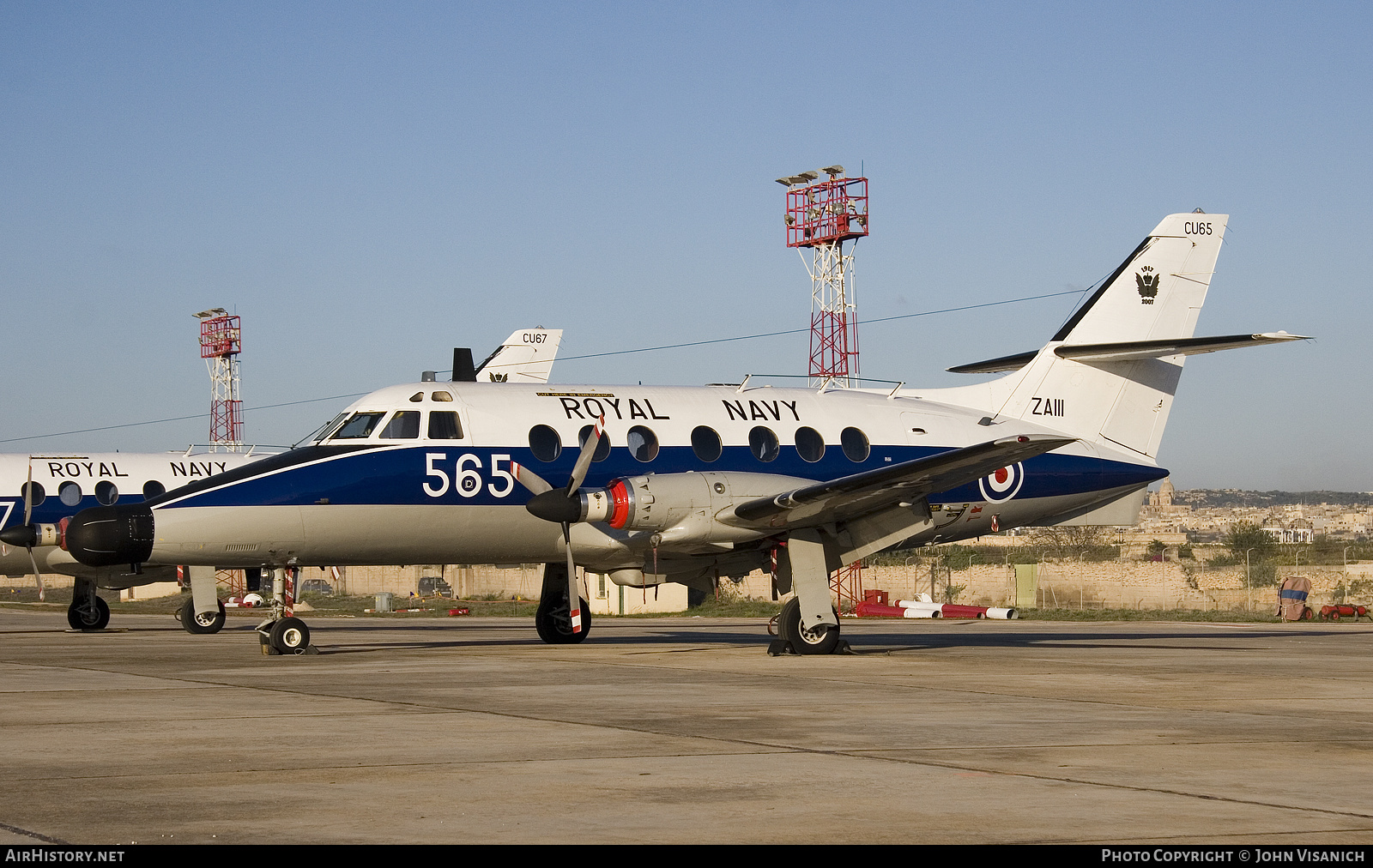 Aircraft Photo of ZA111 | Scottish Aviation HP-137 Jetstream T2 | UK - Navy | AirHistory.net #502698