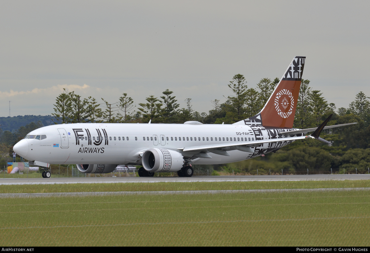 Aircraft Photo of DQ-FAH | Boeing 737-8 Max 8 | Fiji Airways | AirHistory.net #502708