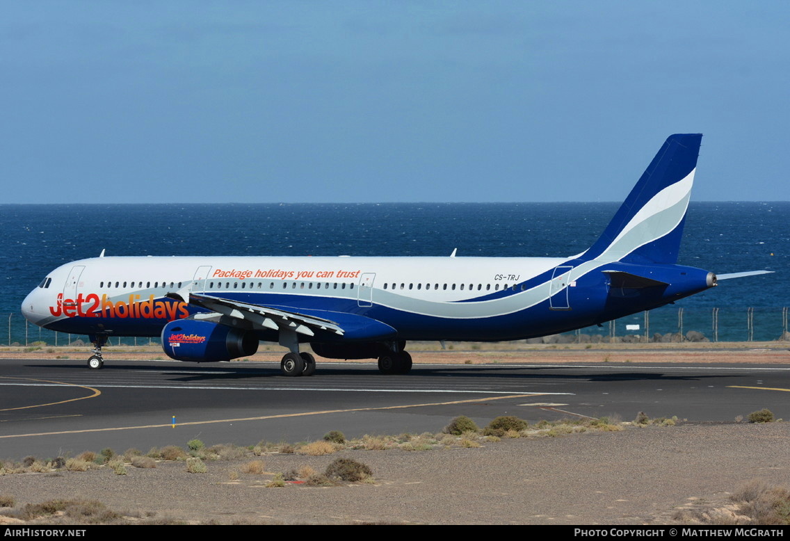Aircraft Photo of CS-TRJ | Airbus A321-231 | Jet2 Holidays | AirHistory.net #502716