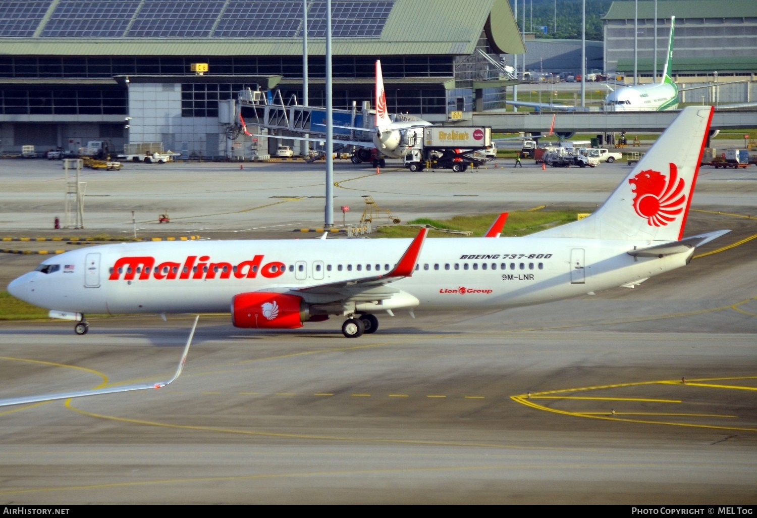 Aircraft Photo of 9M-LNR | Boeing 737-8GP | Malindo Air | AirHistory.net #502745