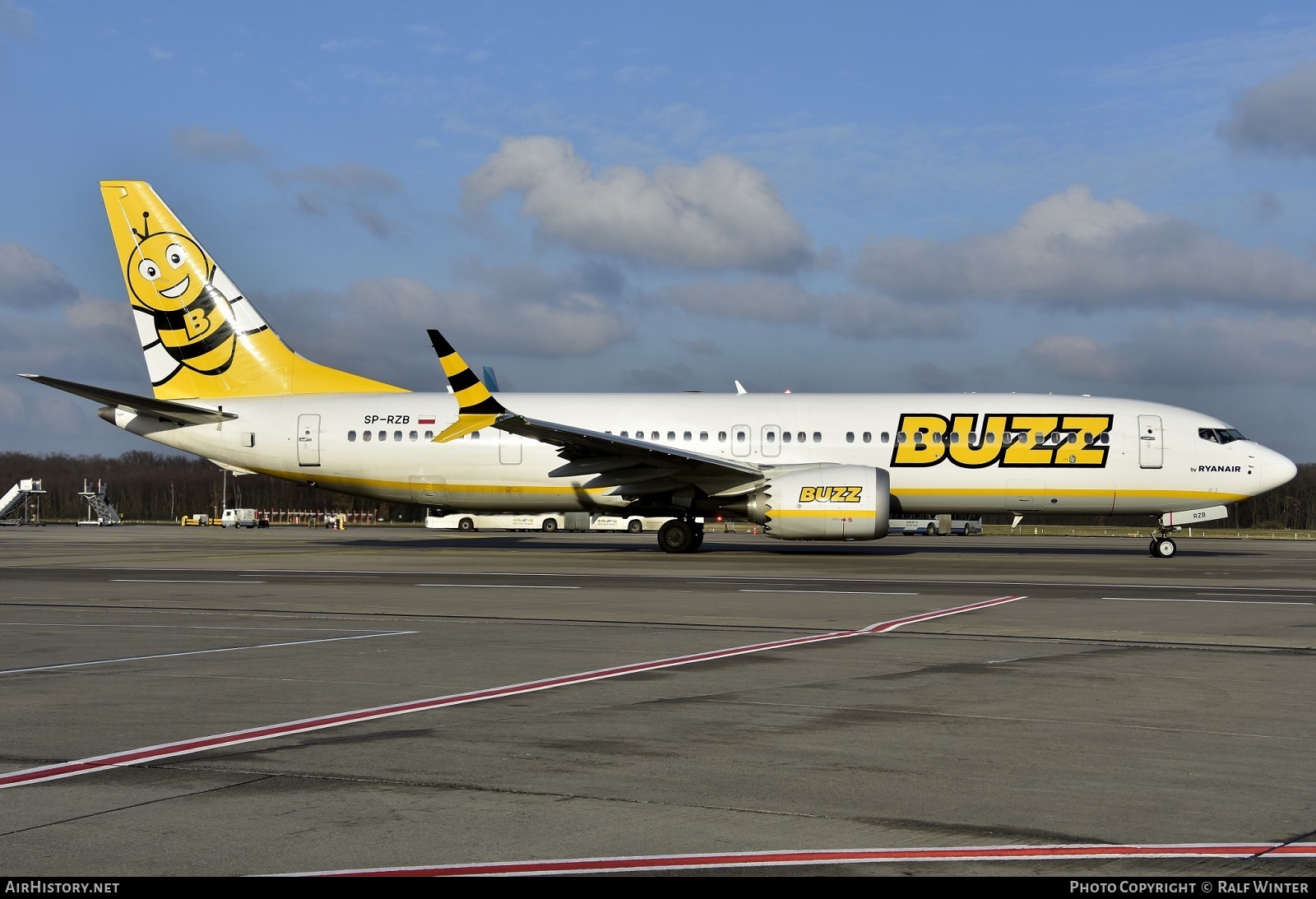 Aircraft Photo of SP-RZB | Boeing 737-8200 Max 200 | Buzz | AirHistory.net #502748
