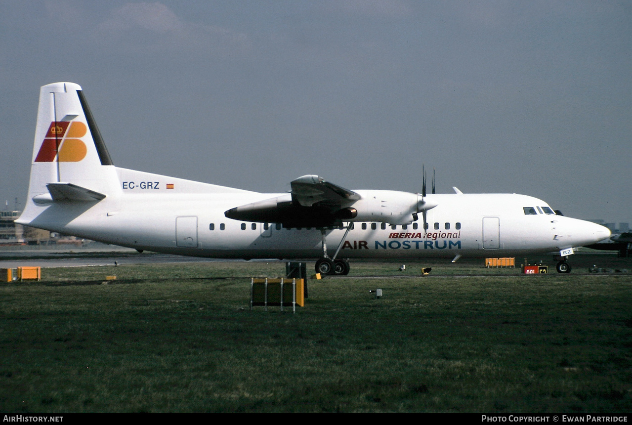 Aircraft Photo of EC-GRZ | Fokker 50 | Iberia Regional | AirHistory.net #502755