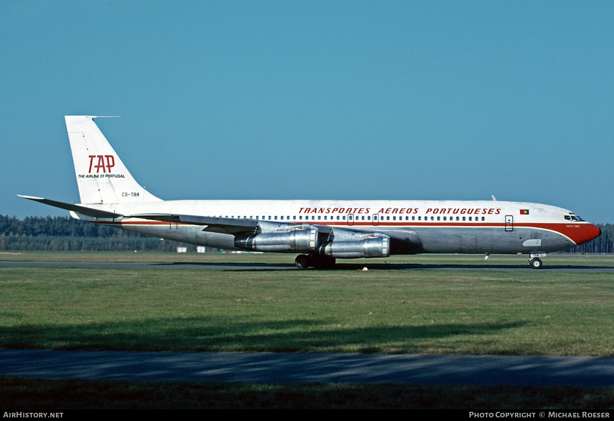 Aircraft Photo of CS-TBA | Boeing 707-382B | TAP - Transportes Aéreos Portugueses | AirHistory.net #502758