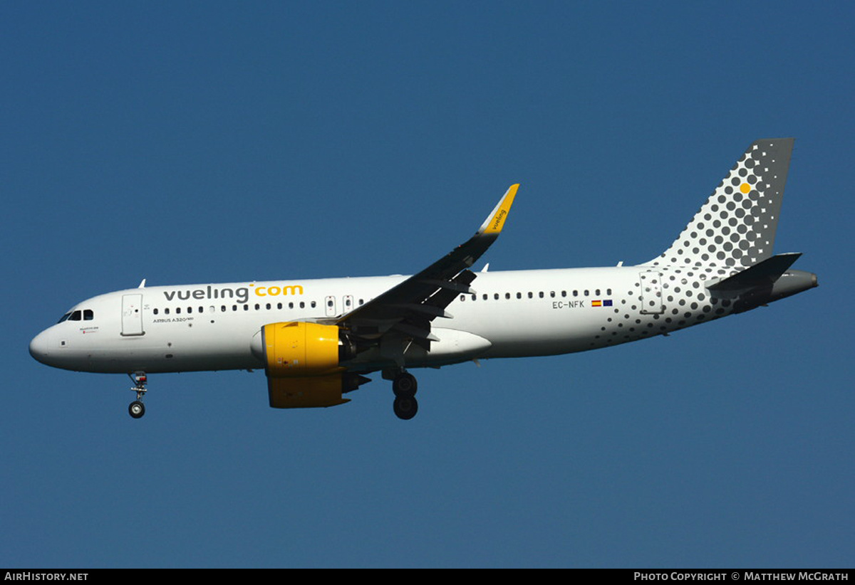 Aircraft Photo of EC-NFK | Airbus A320-271N | Vueling Airlines | AirHistory.net #502777