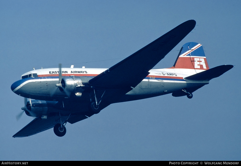 Aircraft Photo of G-AMPO | Douglas C-47B Dakota | Eastern Airways | AirHistory.net #502779