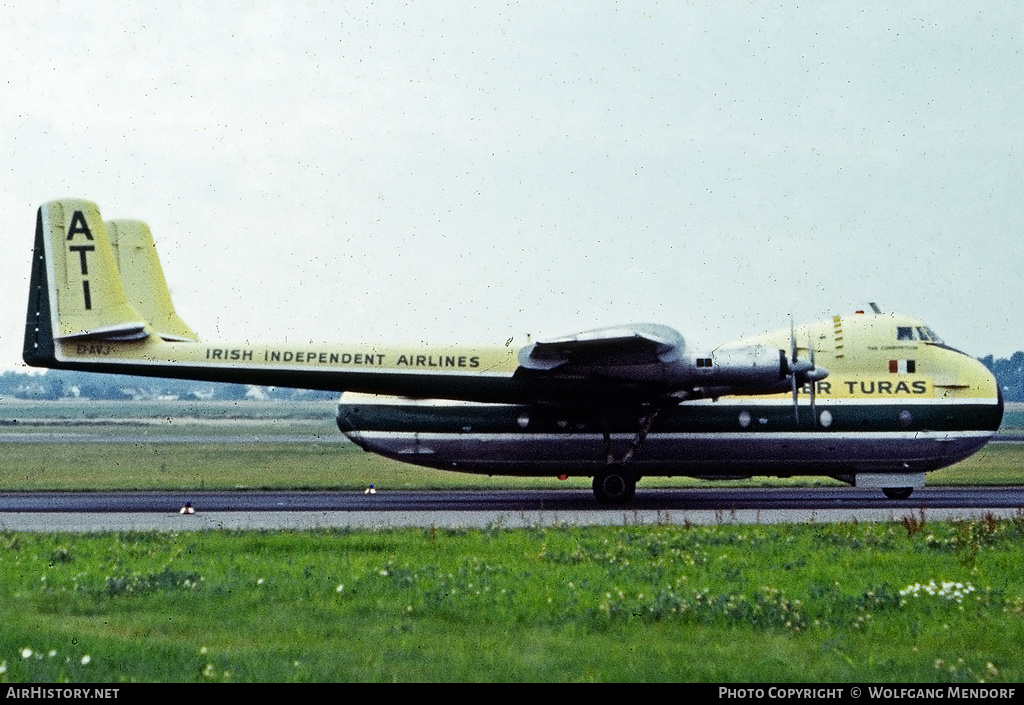 Aircraft Photo of EI-AVJ | Armstrong Whitworth AW-650 Argosy 222 | Aer Turas | AirHistory.net #502780